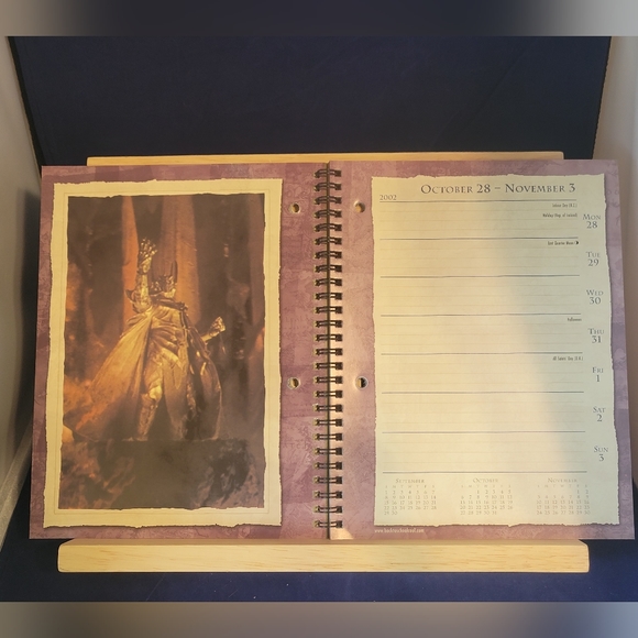LORD OF THE RINGS STUDENT PLANNER (2003) **BRAND NEW** - Picture 8 of 8